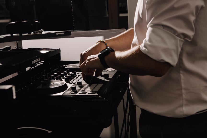 DJ am Equipment